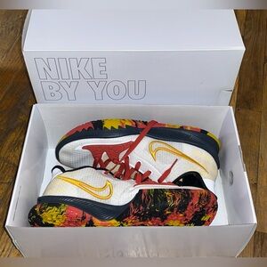 Custom rare Nike Kyrie 7 VII By You / ID N7 Basketball shoes sneakers white 10.5